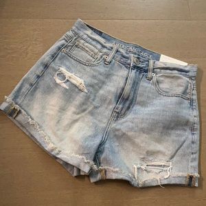 NWT AEO mom jean shorts